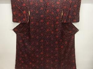 大正ロマン　菊唐草模様着物